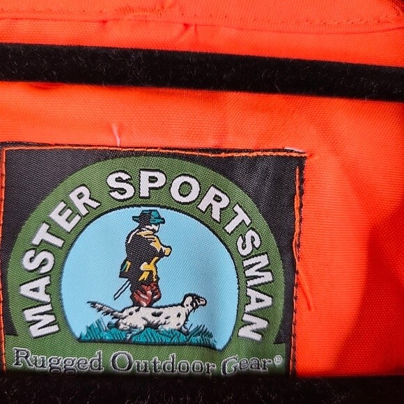 Master Sportsman Rugged Outdoor Gear Orange Hunting Safety Size One Size All - Picture 6 of 6